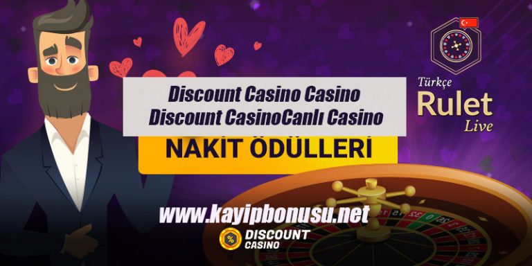 Discount Canlı Casino ve Online Casino Oyunları